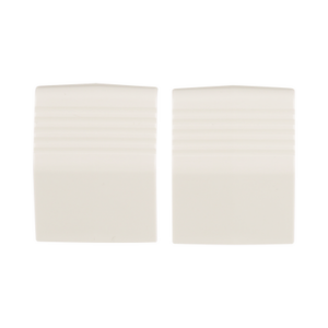 Unión recta de base, para uso con canaleta T70, Material PVC Rígido, Color Blanco Mate