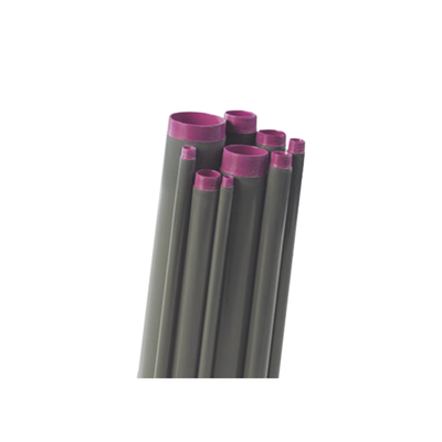 Tubo conduit rígido de aluminio de 3” (76.2 mm) con recubrimiento de PVC de 3.05 metros con cople.