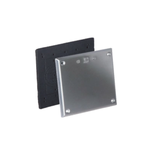 Tapa cuadrada ciega de aluminio con PVC Uretano