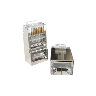 Conector RJ45 para Cable FTP/STP Categoría 5E – Blindado sin pin a tierra