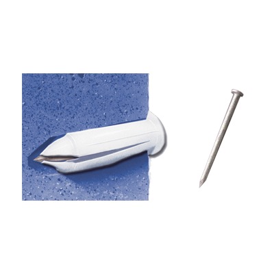 Kit de 20 taquetes y 20 clavos 3/4″ para muro falso (1206-01230)