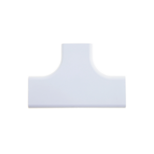 Accesorio en “T”, para uso con canaleta LDPH10, material ABS, Color Blanco