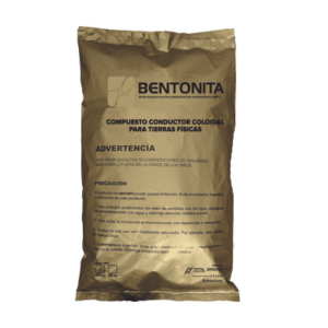 Bentonita, Compuesto Conductor Coloidal para Tierras Físicas, Saco con 20 Kgr.