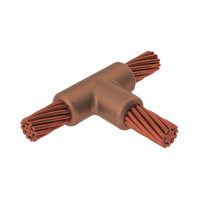Molde para Soldadura exotermica tipo T para cable 4 AWG – 4 AWG.