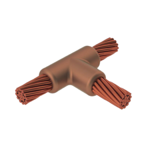 Molde para Soldadura exotemica tipo T para cable 4/0 AWG – 2AWG