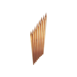 Varilla de Acero con Recubrimiento de Cobre Diámetro 3/4″ de 1.5 m de Largo
