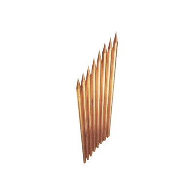 Varilla de Acero con Recubrimiento de Cobre Diámetro 3/4″ de 1.5 m de Largo