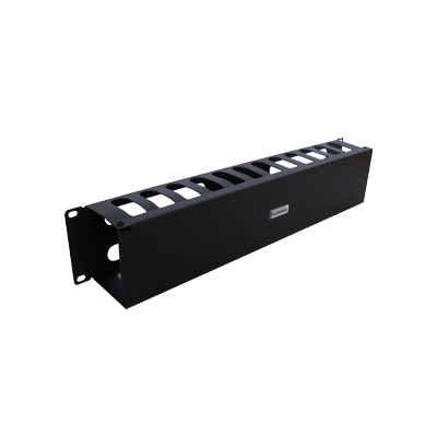 Organizador de cables horizontal de 19″, 2UR (THE0040032001001 )