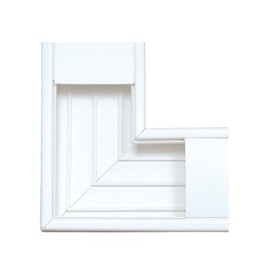 Sección en “L” color blanco de PVC auto extinguible, para canaleta TEK100 (5576-12100)
