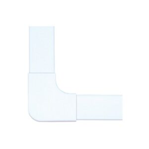 Sección en “L” color blanco de PVC auto extinguible, para canaleta PT48 (6130-01002)