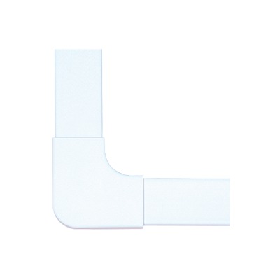 Sección en “L” color blanco de PVC auto extinguible, para canaleta PT48 (6130-01002)