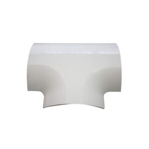 Sección en “T” color blanco de PVC auto extinguible para canaleta DMC4FT (9440-02001)
