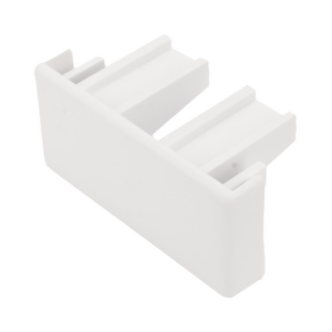 Tapa final color blanco de PVC auto extinguible, para canaleta TMK1735, TMK1735SD (5390-02001)