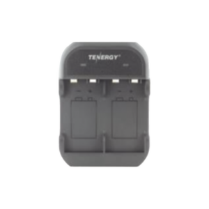 Cargador Rápido 2 Bahías / Baterías Ni-MH 9V / Cable USB Incluido / Adaptador de Corriente NO Incluido / Color Negro