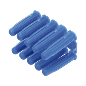 Taquete azul 3/8″ para tornillo 12mm x 2″ (100pzs) (1105-05100)