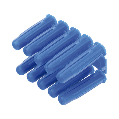 Taquete azul 3/8″ para tornillo 12mm x 2″ (100pzs) (1105-05100)