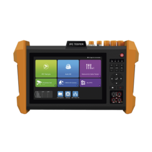 Tester Profesional Multifunción | Pantalla Táctil 7″ | Láser Integrado | Cámara Integrada | Prueba IP/HD Coaxial | 4K/8K | H.265/H.265 | ONVIF | WiFi | Analizador de Cable | Medidor de Potencia Óptica y Red | TDR |