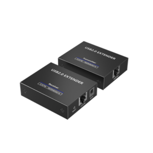 Kit EXTENSOR USB 2.0 de 4 Puertos para Distancias de Hasta 150 m | Soporta USB 2.0, USB 1.1 y USB 1.0 | UTP Cat 5e/6/6a/7 | Soporta Switch Gigabit | Ideal para Cámaras WEB, Impresoras, Escáner, Memorias, Mouse, etc.