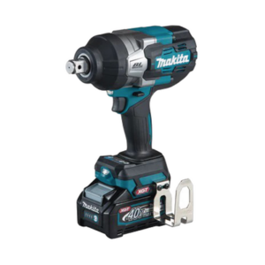 Llave de Impacto BL con Cuadro de 1/2″, 4 Velocidades eléctricas, Incluye 2 baterías Li-ION de 40 V, cargador rápido y maletín Makpac.