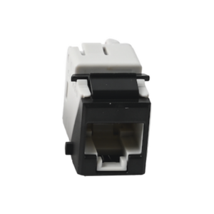 Jack Ultramax Cat6a, Utp, Tipo Keystone, Color Negro, Punch Down