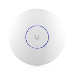 Punto de Acceso UniFi WiFi 6E Enterprise, alta densidad, hasta 600 usuarios, Mu-MIMO 4×4, bandas 2.4/5/6 Ghz, (1) puerto RJ45 2.5G (POE+ no incluido)
