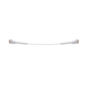 UniFi Ethernet Patch Cable Cat6 de 22 cm (8.66 pulgadas), Color Blanco