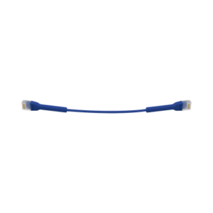 UniFi Ethernet Patch Cable Cat6 de 22 cm (8.66 pulgadas), Color Azul