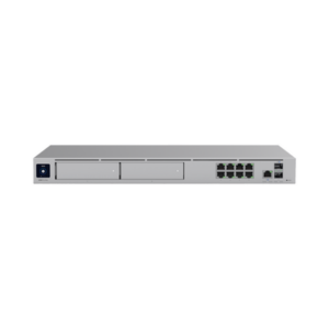 UniFi Dream Machine Pro Max – Cloud Gateway Empresarial con Soporte para 150 Dispositivos y 2000 Clientes, 5 Gbps de Ruteo con IDS/IPS, 2 Bahías para HDD 3.5”, SSD Interno de 128 GB, Failover, Balanceo de Carga y VPN/SD-WAN