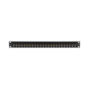 Patch Panel Ultramax. UTP, Precargado con Jacks Cat6A, 24 Puertos, Plano, 1U