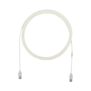 Cable de Parcheo TX6, UTP Cat6, Diámetro Reducido (28AWG), Color Gris, 2.13 Metros (7 Pies)