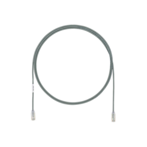 Cable de Parcheo UTP Cat6A, CM/LSZH, Diámetro Reducido (28AWG), Color Gris, 19.81 Metros (65 Pies)