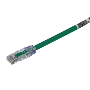 Cable de Parcheo UTP, Cat6A, 24 AWG, CM, Color Verde, 7.62 Metros (25 Pies)