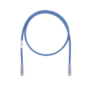 Cable de Parcheo UTP, Cat6A, 24 AWG, CM, Color Azul, 3 Metros (9.84 Pies).