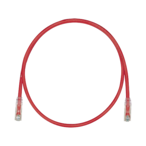 Cable de Parcheo TX6, UTP Cat6, 24 AWG, CM, Color Rojo, 3.05 Metros (10 Pies)