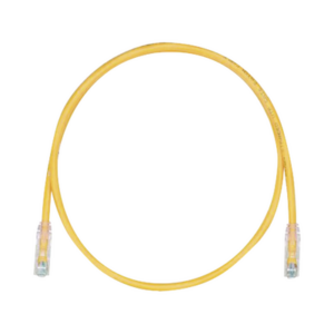 Cable de Parcheo TX6, UTP Cat6, 24 AWG, CM, Color Amarillo, 3.05 Metros (10 Pies)