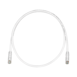 Cable de Parcheo TX6, UTP Cat6, 24 AWG, CM, Color Blanco Mate, 2.74 Metros (9 Pies)