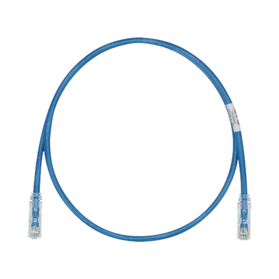 Cable de Parcheo TX6, UTP Cat6, 24 AWG, LSZH, Color Azul, 3 Metros (9.84 Pies)