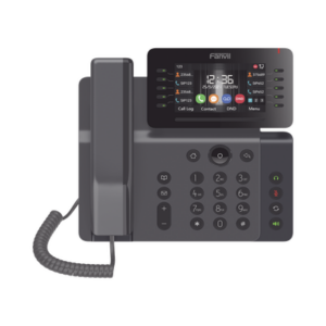 Teléfono IP Empresarial Esencial WiFi / Bluetooth, 20 líneas SIP, pantalla a color 4.3″ ajustable, PoE, puertos Gigabit, conferencia local de 6 vías.