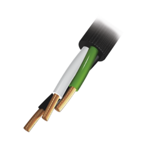 Cable Eléctrico de Uso Rudo 3 Hilos Calibre 18 AWG, Hasta 600 V. Rollo de 100 m.