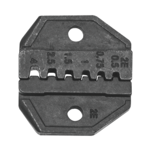 Matriz Ponchadora, Férulas (Ferrule) Aisladas, sin Aislamiento o de Terminal de Clavija. Compatible con Pinza Ponchadora VDV200-010.