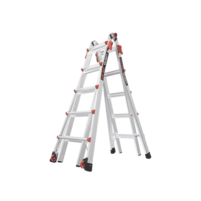 Escalera Multi-Posiciones de 6.7 m (22′) para Suelos Inclinados o con Desniveles.