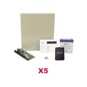 Kit de 5 Paneles VISTA48 con Batería y Transformador