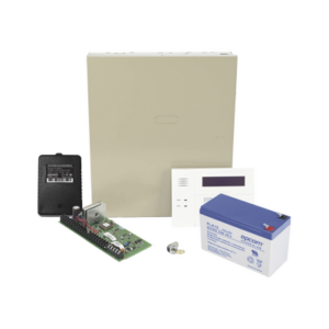 Kit de Panel de Alarma VISTA48LA con Batería de 9Ah, Transformador y Gabinete