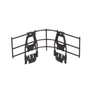 Accesorio de Control de Radio de Curvatura en Cruces, Tes o Intersecciones, en Charolas Wyr-Grid® de Panduit, 101.6 mm de Alto, Color Negro