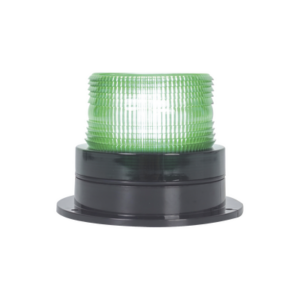 Burbuja Brillante de Larga Vida Útil, con 8 LEDs Color Verde, Domo Verde, 12Vcd