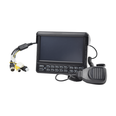 Panel de Control Dáctilar Multifuncional con Monitor de 7″ / Soporta Audio de Dos Vías / Compatible con DVR´s Móviles XMR Epcom