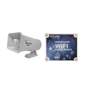 KIT de Alertamiento SISMICO con Audio Oficial SASMEX por WIFI