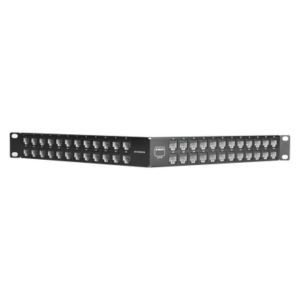 Patch Panel UTP Z-MAX Precargado con Jacks Categoría 6, de 48 puertos, Angulado, 1UR
