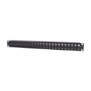 Patch Panel UTP Z-MAX de 48 Puertos, Precargado con Jacks Categoría 6, Plano, 1UR