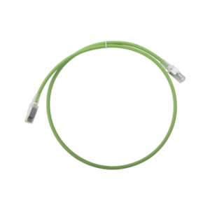 Patch Cord Z-MAX Cat6A S/FTP, CM/LS0H, 0.91 metros (3 pies), Color Verde, Versión Bulk (Sin Empaque Individual)